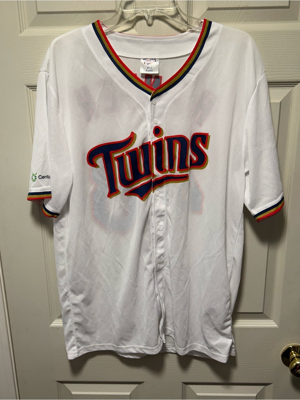 Minnesota Twins Torii Hunter white Jersey Adult XL #48 SGA MLB Baseball